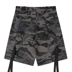 Hellstar Camouflage Printed Shorts