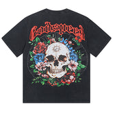 Godspeed Skeletons Rose T-Shirts #1019