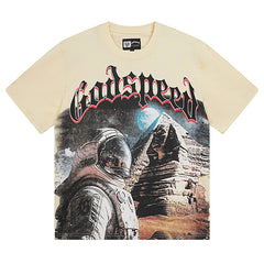 Godspeed Sphinx Guardian Printed T-Shirts #3050