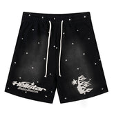 Hellstar Logo Printed Shorts