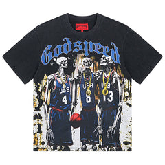 Godspeed Skeletons DreamTeam T-Shirts #1023