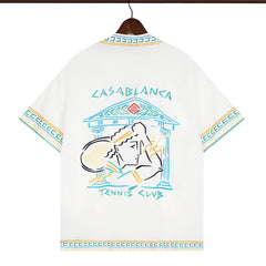 Casablanca Multi Color Printed Shirt #263