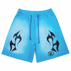 Hellstar Flame Printed Shorts