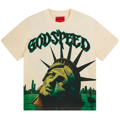 Godspeed Sunken Liberty T-Shirts #1069