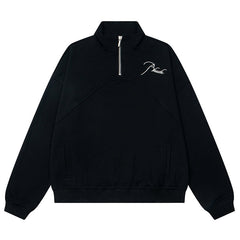 Rhude Quarter Zip Sweatshirt