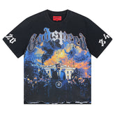 Godspeed Skeletons Printed T-Shirts #1010