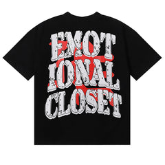 MIXED EMOTION Rhinestone Tee