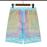 Casablanca Multi Color Printed Short #344