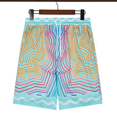 Casablanca Multi Color Printed Short #344