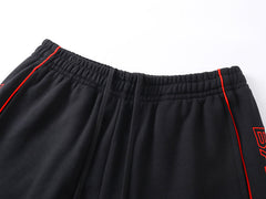 Balenciaga Logo Embroidered Knit Shorts