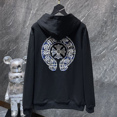 Chrome Hearts Hoodies #8817 Black
