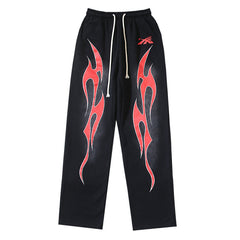 Hellstar Studios Flame Pattern Sweatpant