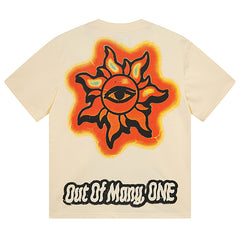 Godspeed Skeletons Pattern Printed T-Shirts #3035