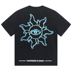 Godspeed Skeletons Pattern Printed T-Shirts #1032