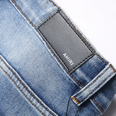 AMIRI Logo Denim Shorts #2008