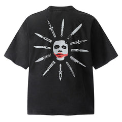 Saint Michael “WHY SO SERIOUS” Printed T-Shirt