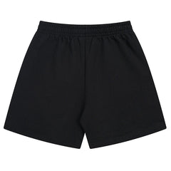 Balenciaga Logo Embroidered Knit Shorts