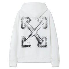 Off-White Logo Pattern Arrow Printed Hoodie