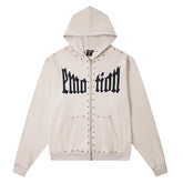 MIXED EMOTION Apricot 'Crown' Hoodie