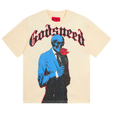 Godspeed Skeletons Pattern Printed T-Shirts #3028