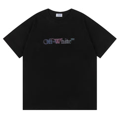 Off White Logo Pattern Printed T-Shirt