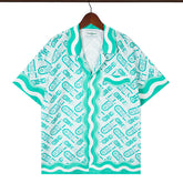 Casablanca Multi Color Printed Shirt #267