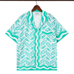 Casablanca Multi Color Printed Shirt #267