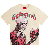 Godspeed Skeletons Pattern Printed T-Shirts #3060