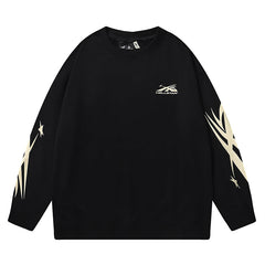 Hellstar Studios Sports Crewneck Sweatshirt Yellow