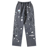 Hellstar Studios Logo Letters Pattern Sweatpant