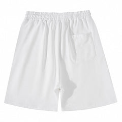 Balenciaga Logo Printed Knit Shorts