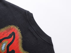 Godspeed Skeletons Pattern Printed T-Shirts #1035