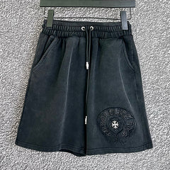 Chrome Hearts Sanskrit Alphabet Embroidery Short