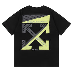 Off White Logo Pattern Printed T-Shirt