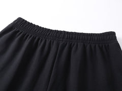 Balenciaga Logo Embroidered Knit Shorts