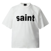 Saint Michael Logo Pattern Printed T-Shirt