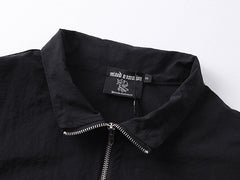 MIXED EMOTION “ME” Rhinestone Nylon Jacket