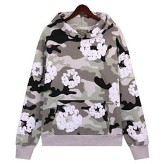 Denim Tears Cotton Wreath Camouflage Hoodie