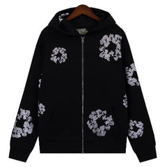 Denim Tears Kapok Flower Pattern Printed Hoodie