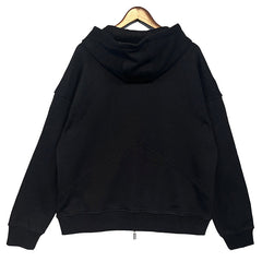 RHUDE Logo-Embroidered Cotton Zip-Up Hoodie