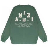 Amiri Logo Print Long Sleeve T-Shirts