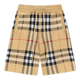 Burberry Check Cotton Shorts