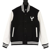 Burberry Rabbit Appliqué Technical Wool Bomber Jacket Oversize