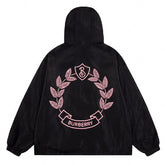 Burberry Print Hooded Windbreaker Jacket Oversize