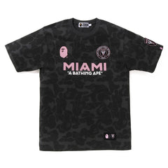 Bape x Miami T-Shirts #717 Black