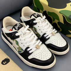 BAPE Sk8-Sta Low-Top Sneakers