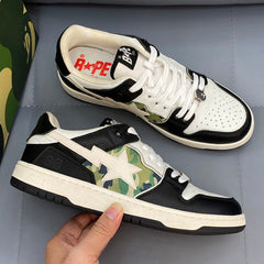 BAPE Sk8-Sta Low-Top Sneakers