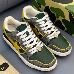 BAPE Sk8-Sta Low-Top Sneakers