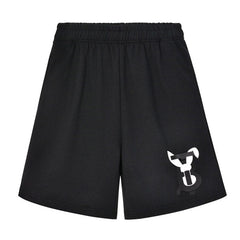 Burberry rabbit-print cotton jersey shorts