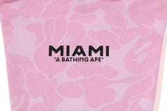 Bape X Miami Ape Man Head Pattern Printed Hoodies